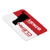 Lave-vaisselle Golden Retriever Magnet - Nettoyé (Côté Droit)