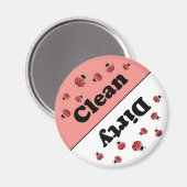 Lave-vaisselle Ladybug Magnet (Recto/Verso)