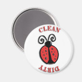Lave-vaisselle Ladybug Magnet (Recto/Verso)