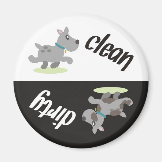 Lave-vaisselle Magnet : Chien principal (Devant)