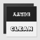 Lave-vaisselle Magnet propre ou sale (Devant / Derrière)