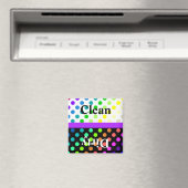Lave-vaisselle Polka coloré Magnet (In Situ (Lave-vaisselle))