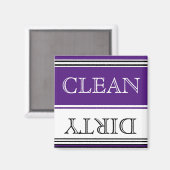 Lave-vaisselle pourpre Nautique Magnet nettoyant s (Recto/Verso)