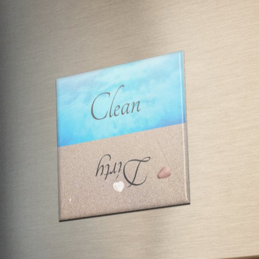 Lave-vaisselle sale Magnet Beach Eau