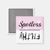 Lave-vaisselle sans tache Magnet (Recto/Verso)