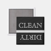 Lave-vaisselle Style Chalkboard Magnet Clean & Dir (Recto/Verso)