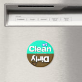 Lave-vaisselle turquoise Magnets Propre/Sale (In Situ (Lave-vaisselle))