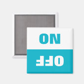 Lave-vaisselle utilisé signe magnet (Recto/Verso)