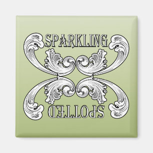 Lave-vaisselle vert Magnet pour des plats propres 