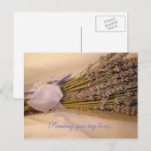 Lavendar-Briefkaart Briefkaart (Voorkant / Achterkant)