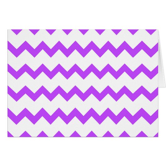 Lavendar Chevron Abstrait Wavy Lines (Devant horizontal)