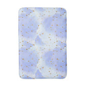 Lavendar gouden ster patroon badmat (Voorkant Verticaal)