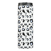 Lavendar Leopard Print Thermosbeker (Achterkant)