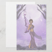 Lavendar rêve la papeterie féerique (Devant / Derrière)