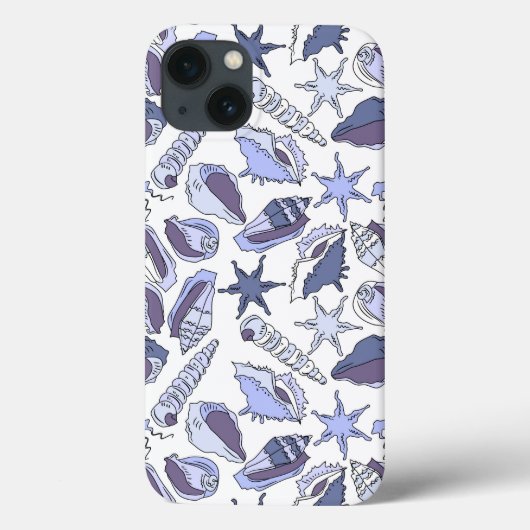Lavendar Seashells Case-Mate iPhone Case (Achterkant)