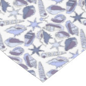 Lavendar Seashells Tafelkleed (Gekanteld)