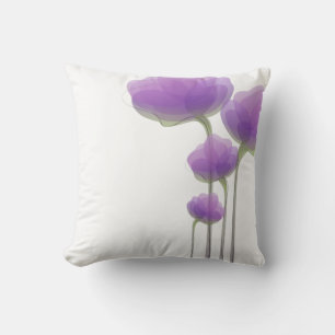 Lavendel Abstract Bloemen Kussen