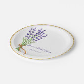Lavendel Aquarel Papieren Borden Papieren Bordje (Gekanteld)