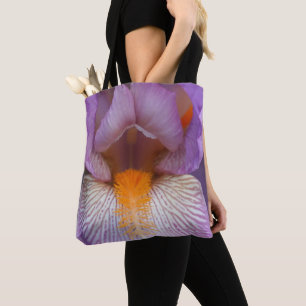 Lavendel Baard Iris Bloemblad Draagtas
