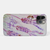 Lavendel bij Happy Herb Waterverf Flower Case-Mate iPhone Case (Achterkant (horizontaal))