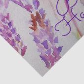 Lavendel bij Happy Herb Waterverf Flower Tissuepapier (Detail)