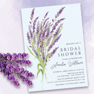 Lavendel Bliss Bridal Shower Uitnodiging