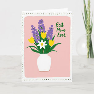 Lavendel Bloei Moederkaart Kaart