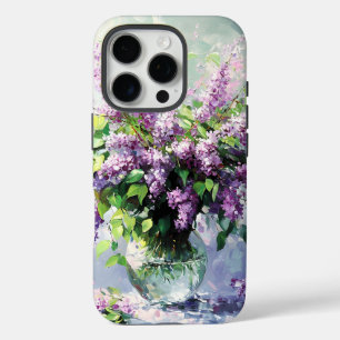 Lavendel Bloeiende Sering Boeket iPhone 16 Pro Hoesje