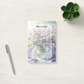 Lavendel Bloeiende Sering Bouquet Post-it® Notes (Kantoor)