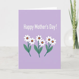 Lavendel Bloem Moederkaart Kaart
