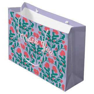 Lavendel Bloem Tak Cadeaubag Groot Cadeauzakje