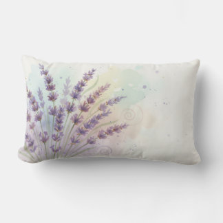 Lavendel Bloemboeket Kussen