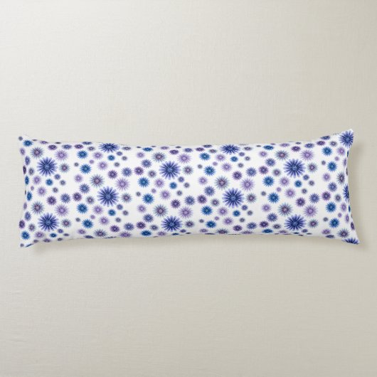 Lavendel Bloemen Lichaamskussen (Achterkant)