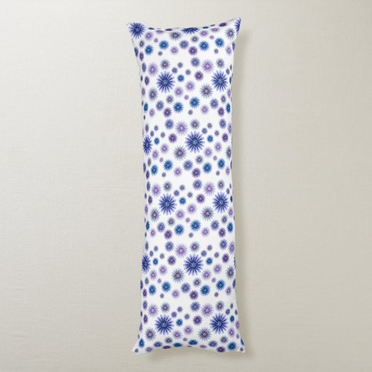 Lavendel Bloemen Lichaamskussen (Achterkant (Verticaal))