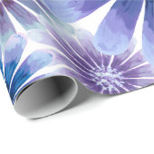 Lavendel Bloemige Inpakpapier (Rol Hoek)