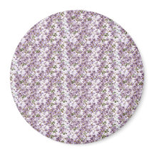 Lavendel Bloemige Watercolor Magneet