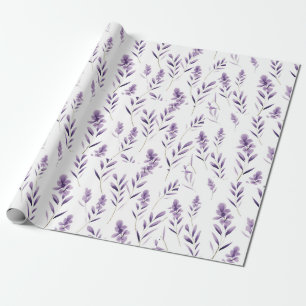 Lavendel Bloemknoppen Thunder_Cove Cadeaupapier