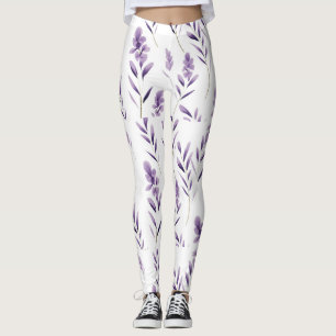 Lavendel Bloemknoppen Thunder_Cove Leggings