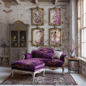 Lavendel Blooms, Ballerina's rug, Fantasy Tissuepapier