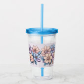 Lavendel Blozend Acryl Drinkbeker (Voorkant)