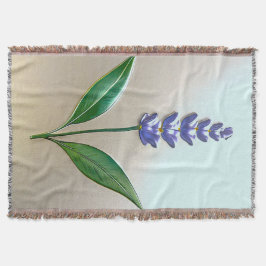 Lavendel Blume in glänzender Eleganz Deken