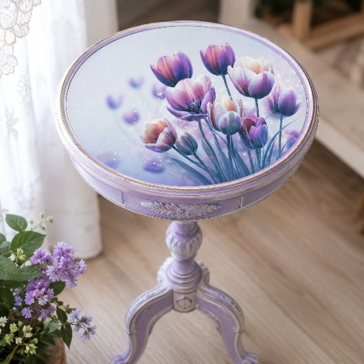 Lavendel Blush Tulp Gloed Decoupage Tissuepapier