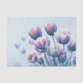 Lavendel Blush Tulp Gloed Decoupage Tissuepapier (Voorkant)