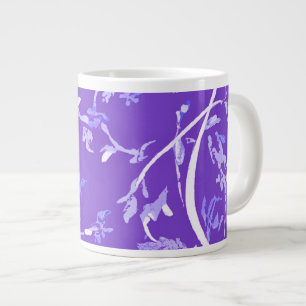 Lavendel Boho Chic Bladeren Extra Grote Beker
