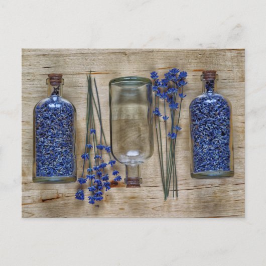 Lavendel Briefkaart (Voorkant)