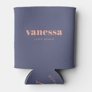 Lavendel Bries Minimal Moderne Klassieke Naam Blikjeskoeler