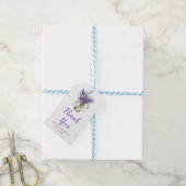 Lavendel bruidsdouche in een Mason pot Cadeaulabel (Met Touw)