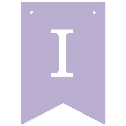 Lavendel bruiloft eenvoudige Paarse bruid & bruide Vlaggetjes (Derde vlag)