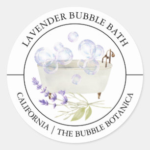 Lavendel Bubble Bath label