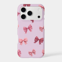 Lavendel Coquette Strik iPhone 17 Pro Hoesje